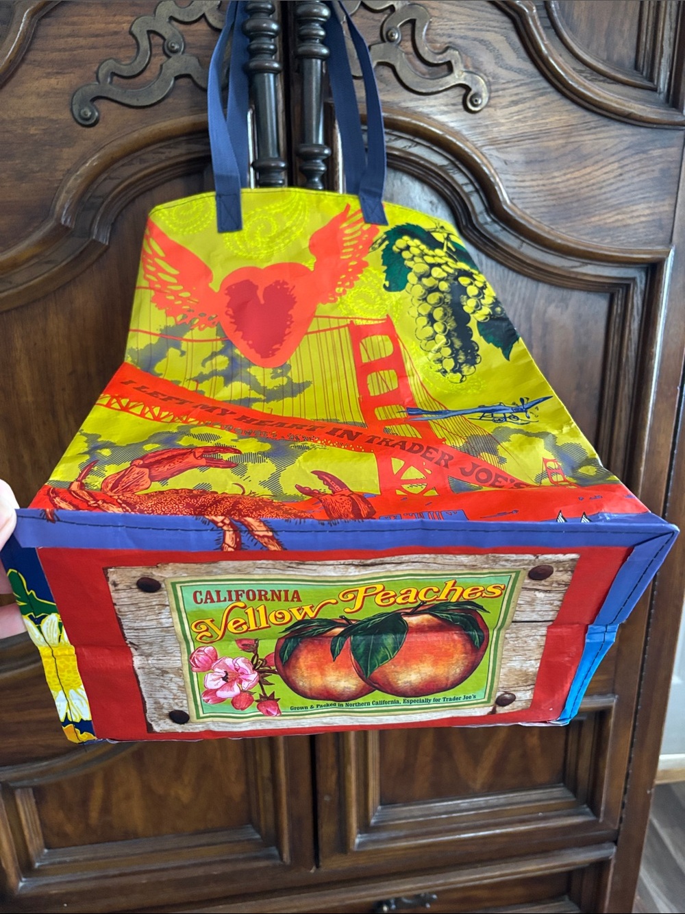 Trader Joe's reusable tote bag California - Picture 6 of 15